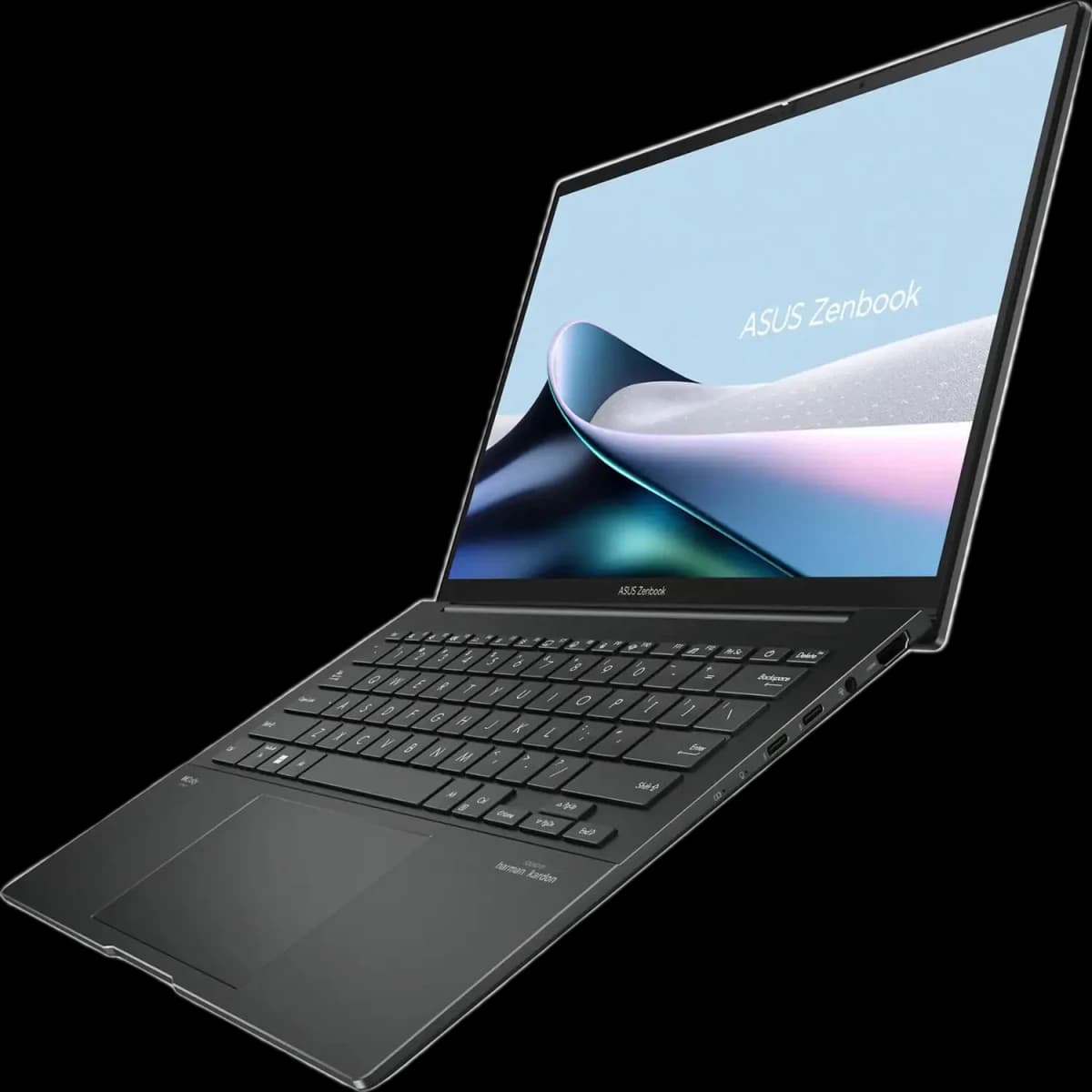 ASUS Zenbook 14 OLED UX3405CA Laptop, 14 WUXGA OLED Display, Intel Core Ultra 7 255H, 16GB RAM, 512GB SSD, Intel Arc Graphics, English KB, Win11Home, Jasper Gray 90NB14W7-M00MP0